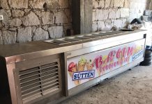 Satılık 8 gözlü I40 uğur dondurma makinası